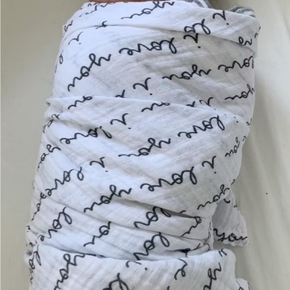 Baby "I Love you" blanket